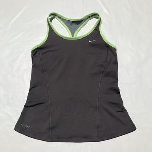 Nike Dri-Fit Racerback Athletic Tank Top XS Workout Fitness Top
